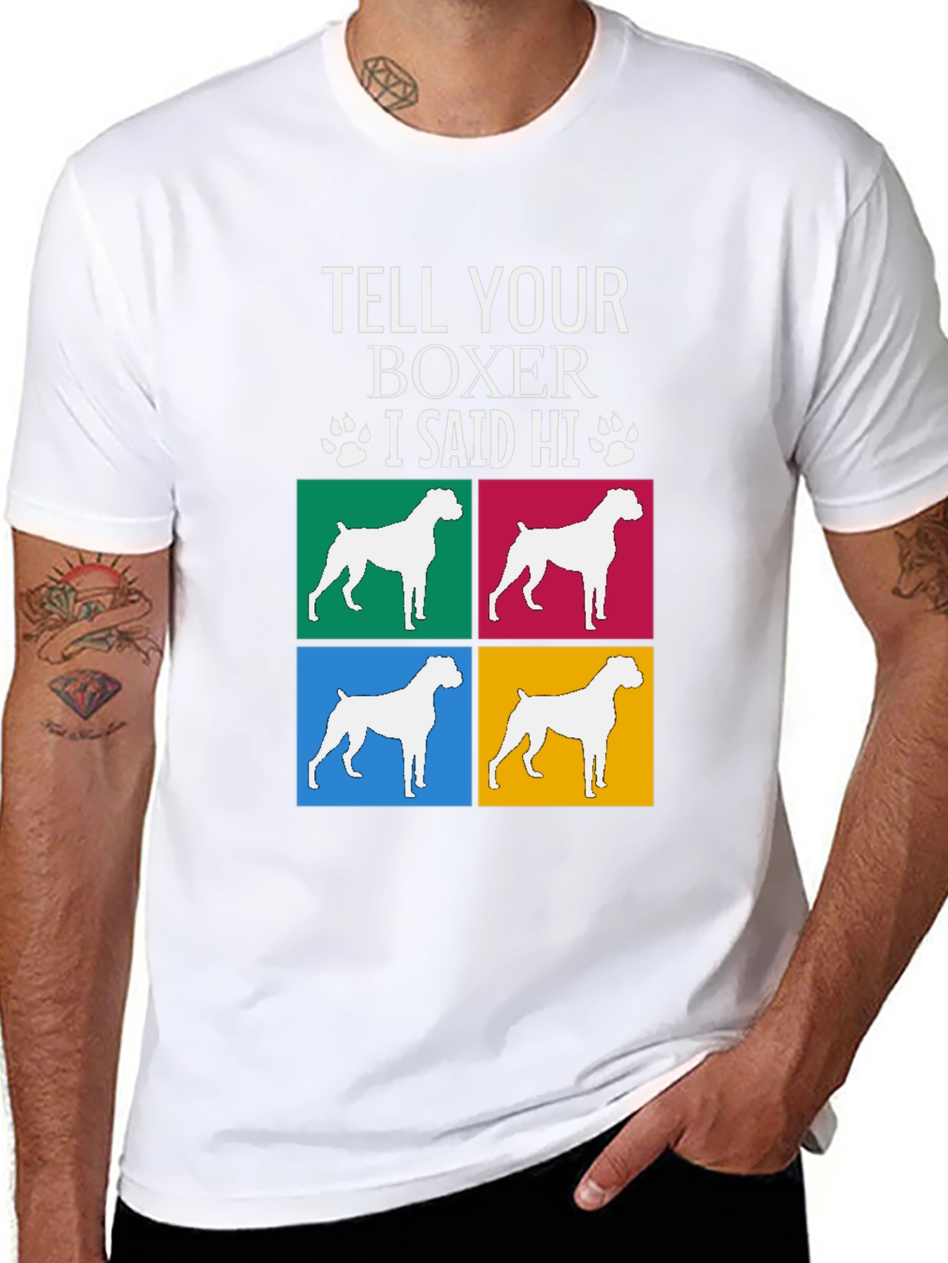 Tell Your Boxer I Said Hi Graphic Tee
