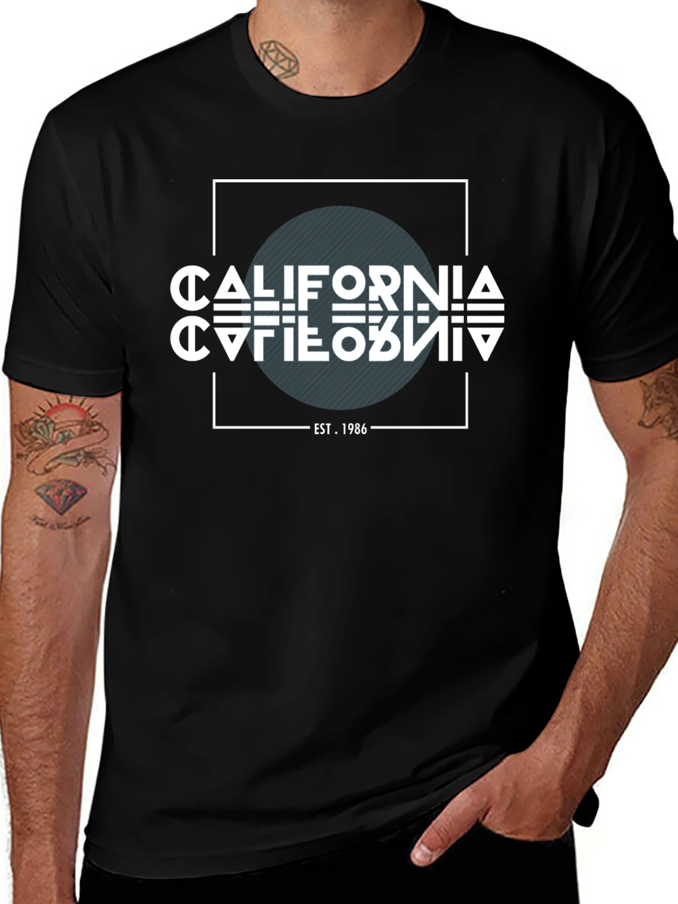 California Est. 1986 Graphic T-Shirt