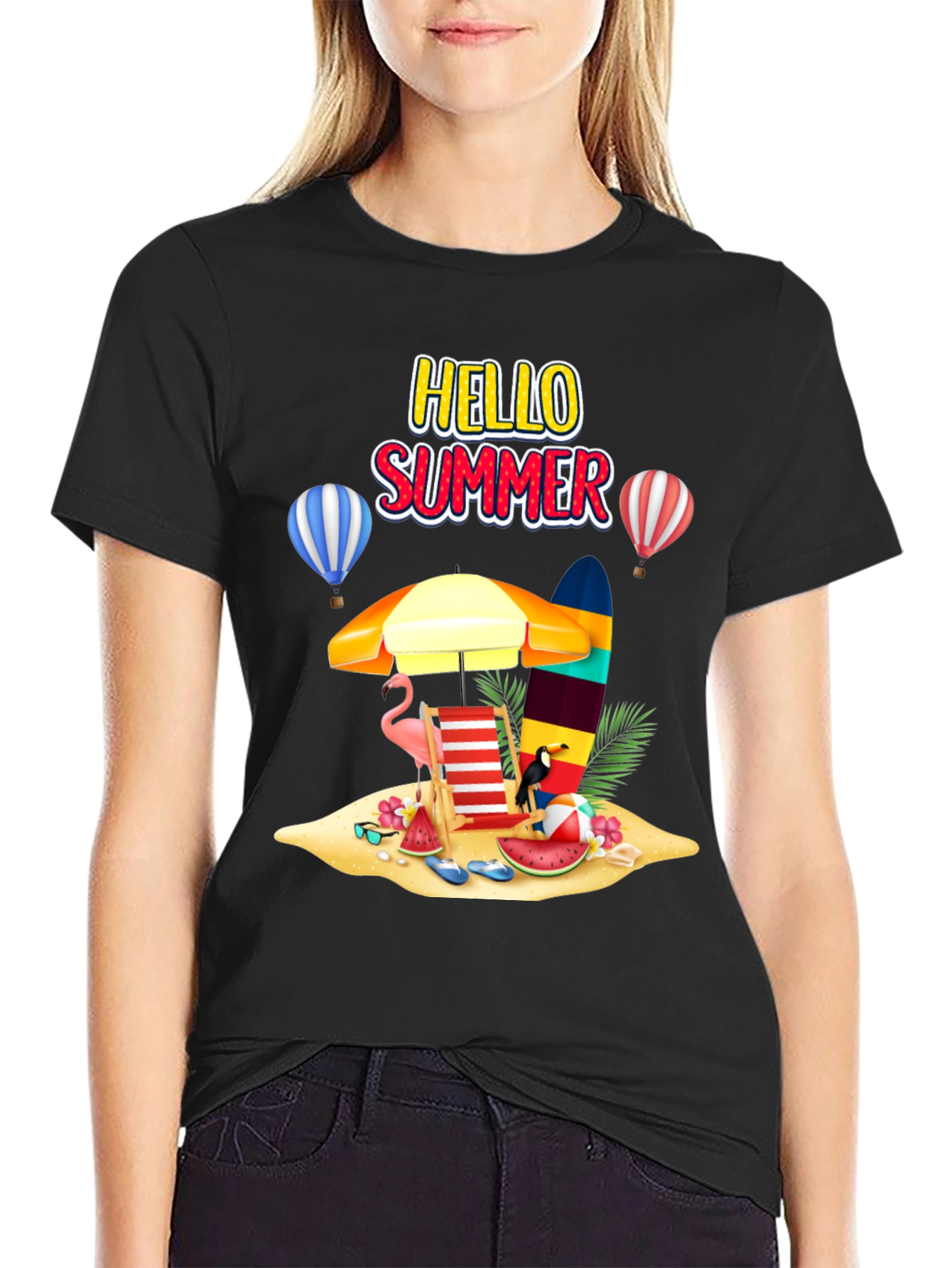 Hello Summer Beach T-Shirt