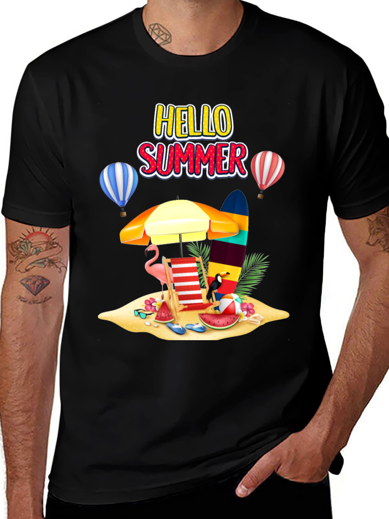 Hello Summer Beach T-Shirt