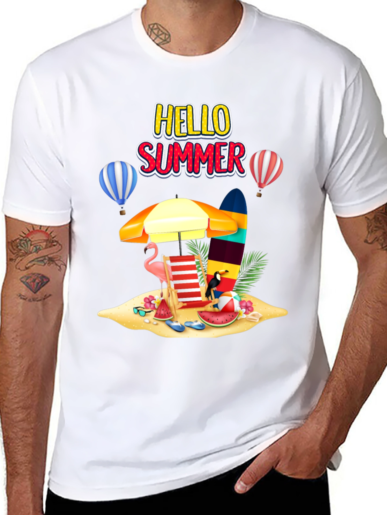 Hello Summer Beach T-Shirt