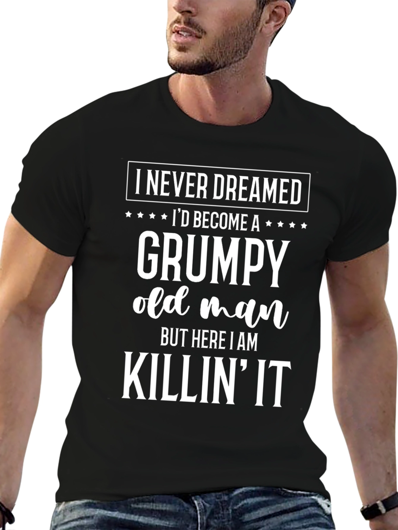 Grumpy Old Man T-Shirt - Funny Slogan Tee