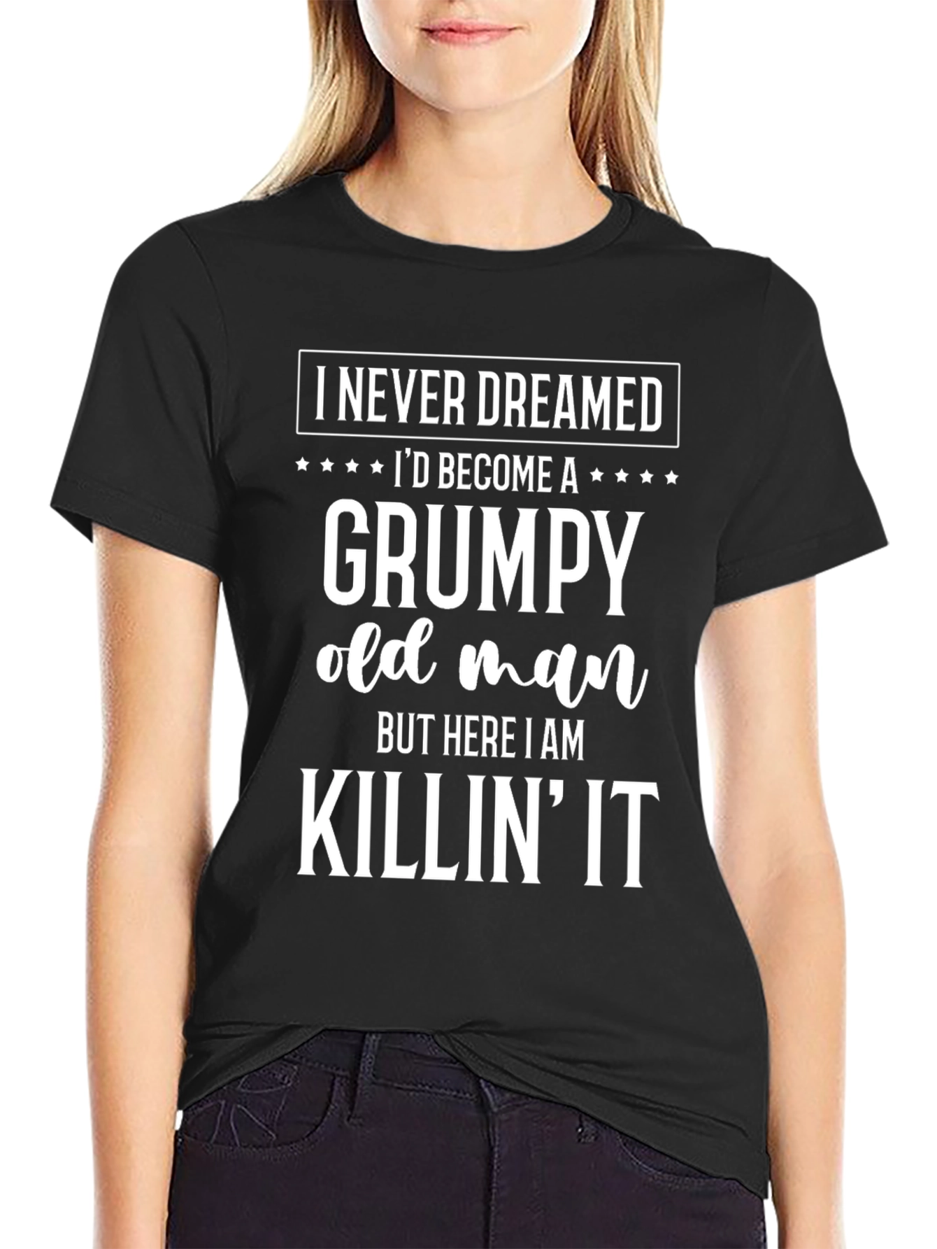 Grumpy Old Man T-Shirt - Funny Slogan Tee