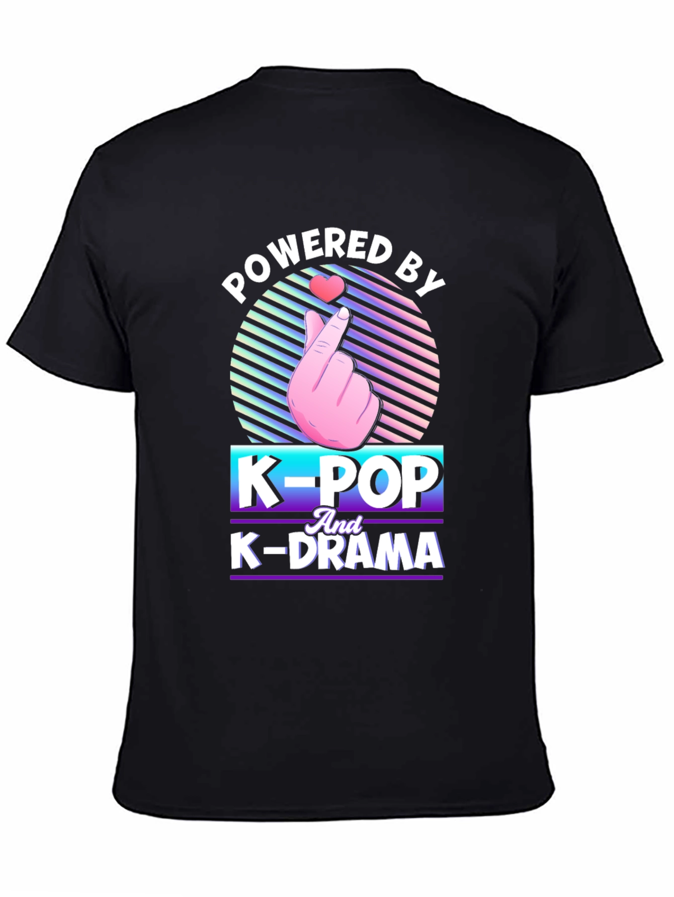Powered by K-Pop and K-Drama T-Shirt