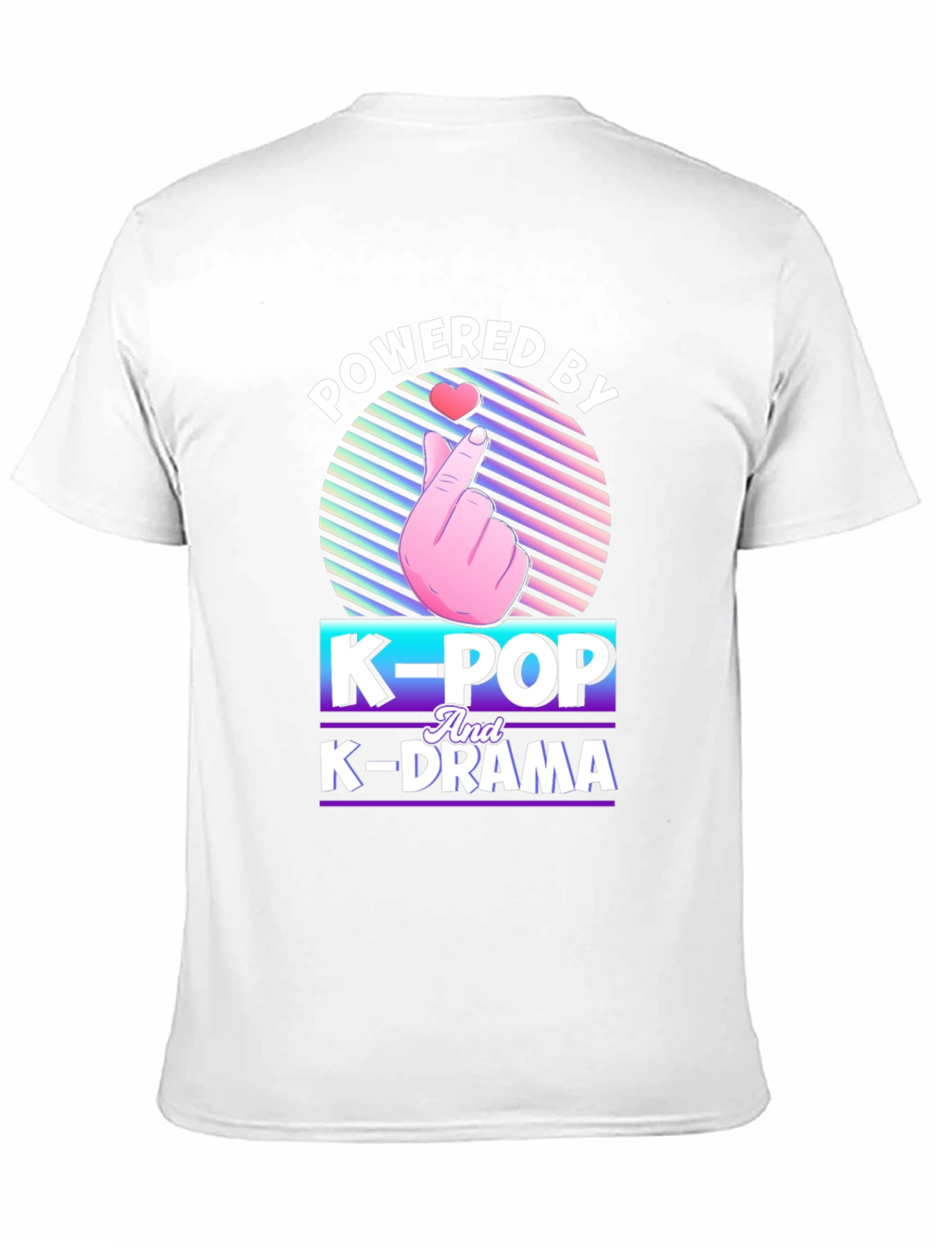Powered by K-Pop and K-Drama T-Shirt