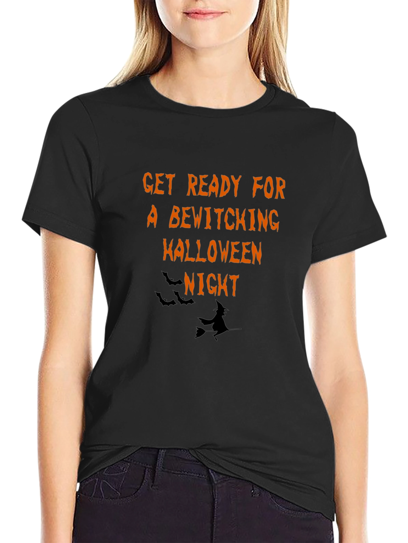 Halloween Bewitching Night Graphic Tee