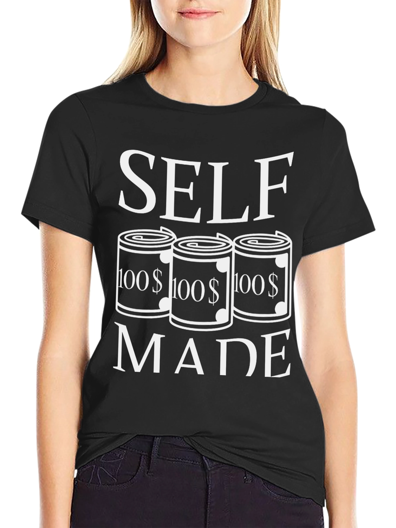 Self Made Money Roll T-Shirt