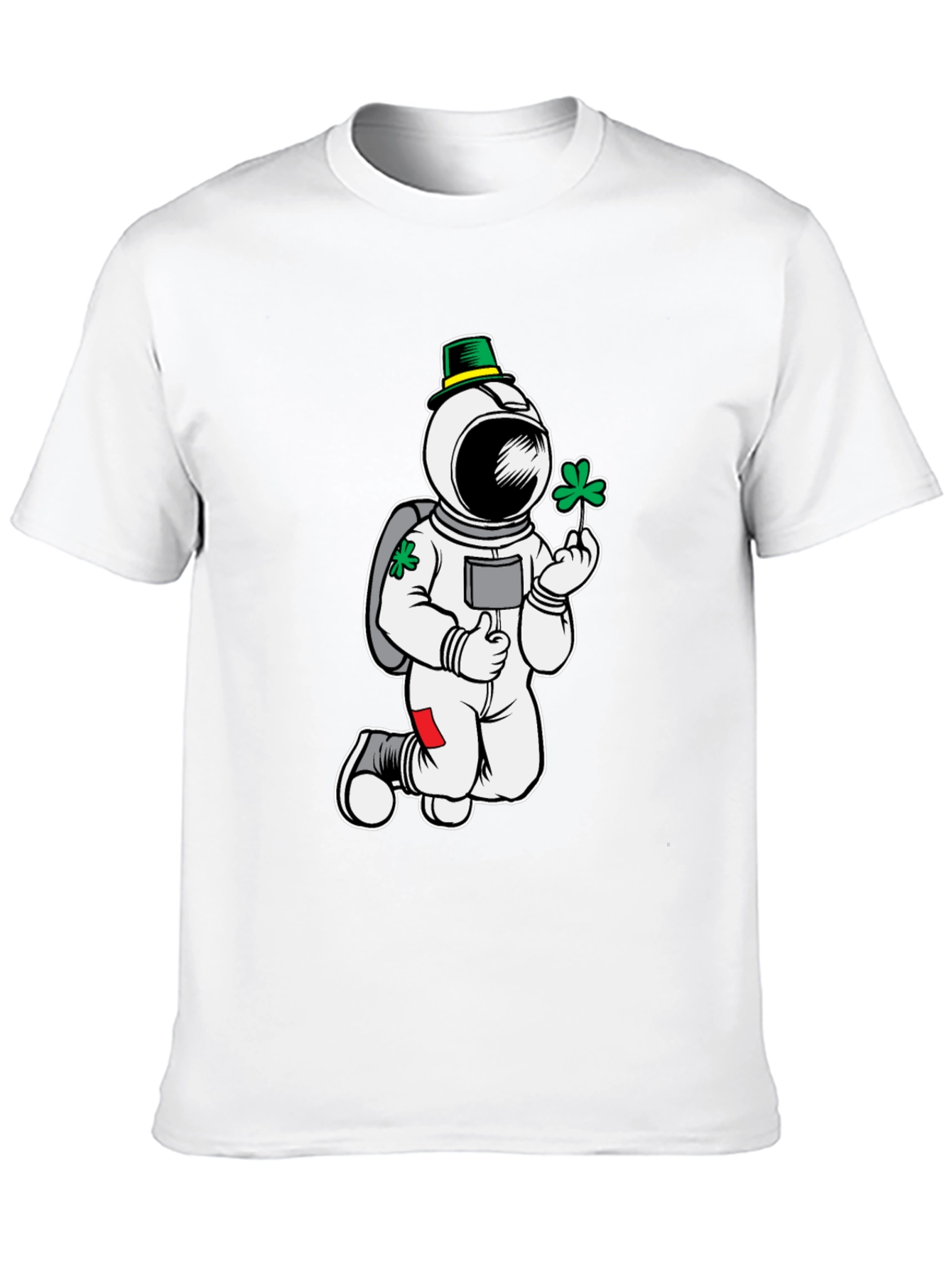 St. Patricks Day Astronaut T-Shirt