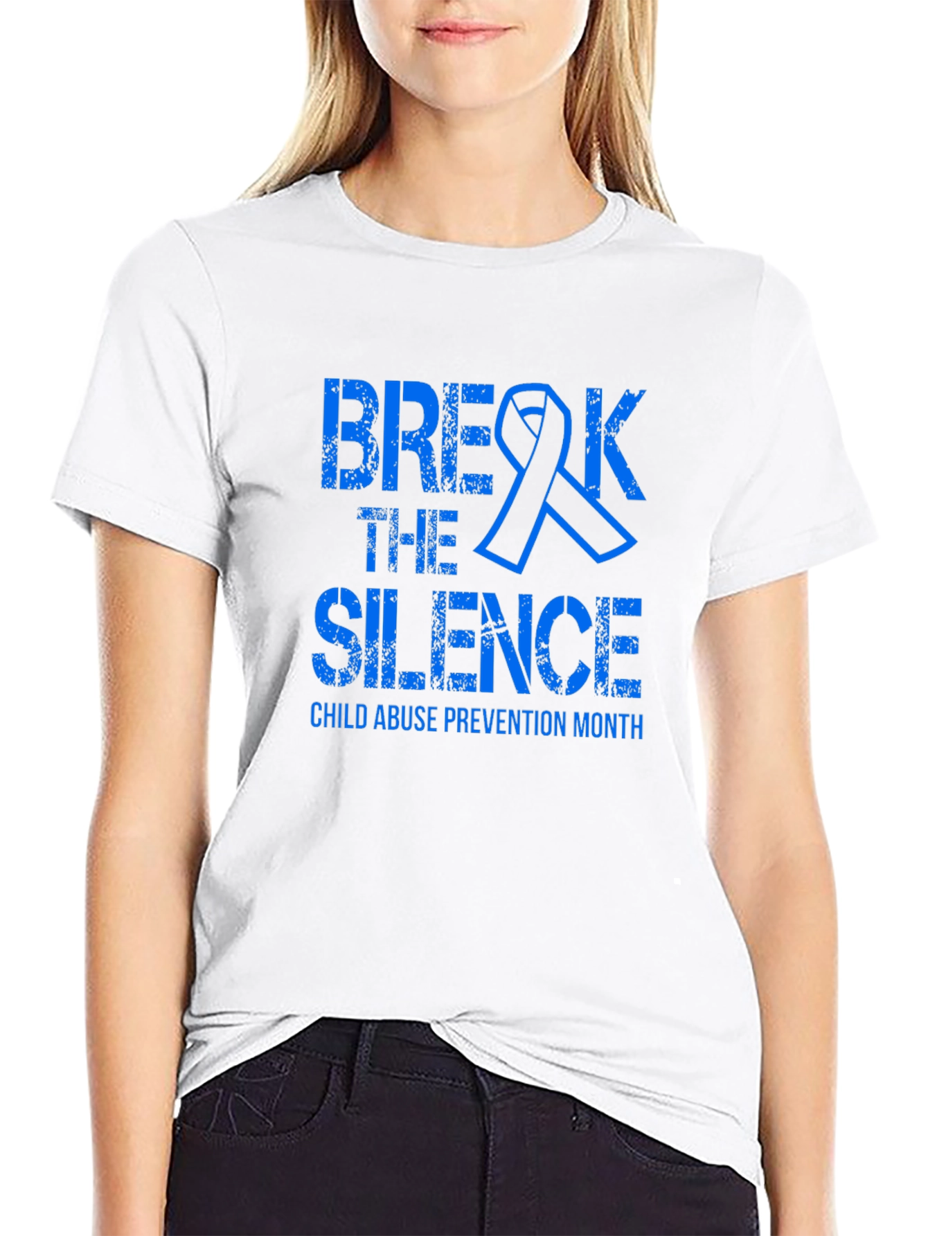 Break the Silence Child Abuse Prevention T-Shirt