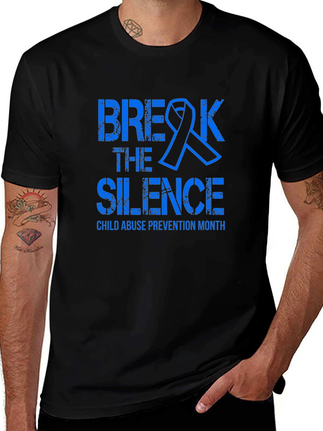 Break the Silence Child Abuse Prevention T-Shirt