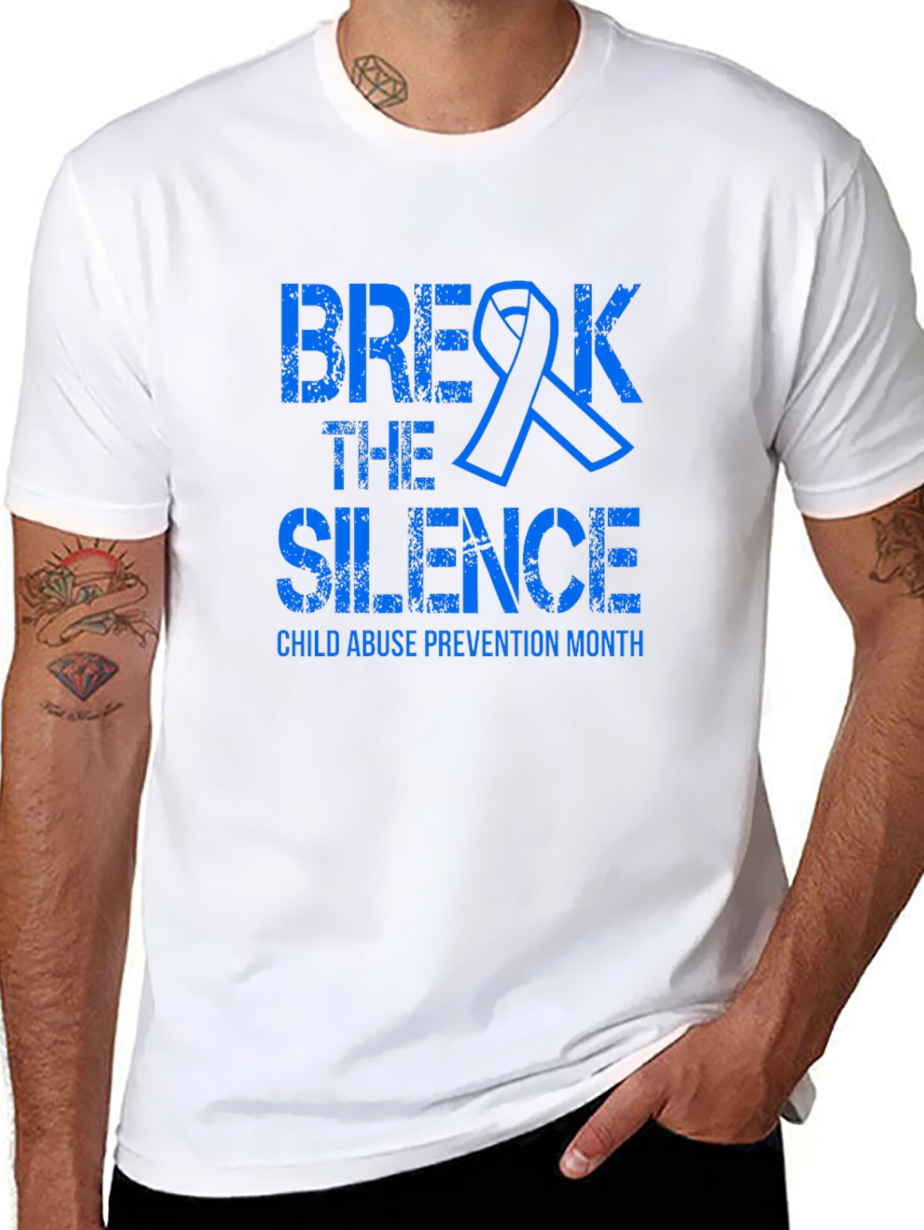 Break the Silence Child Abuse Prevention T-Shirt