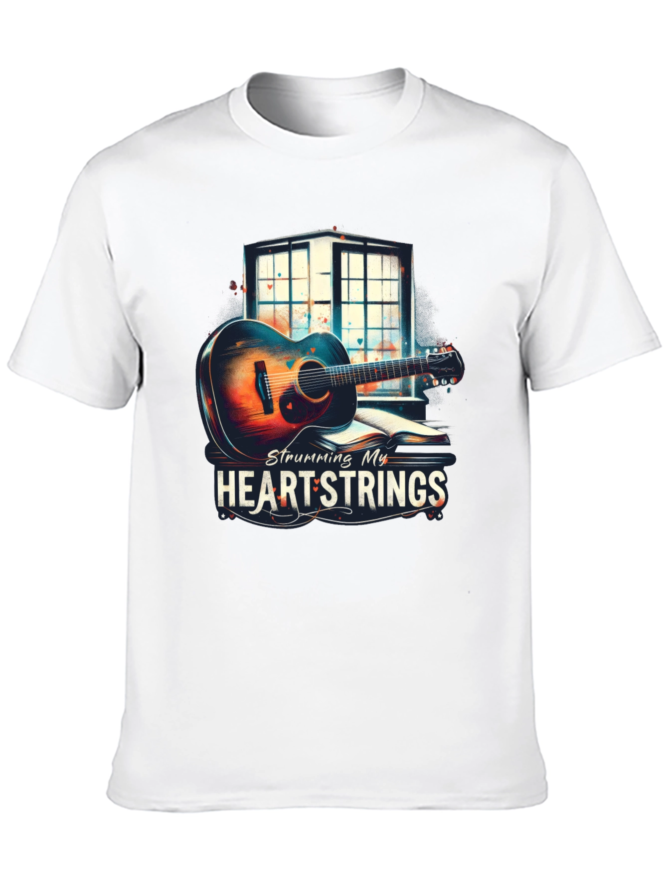 Heartstrings Guitar Graphic Tee