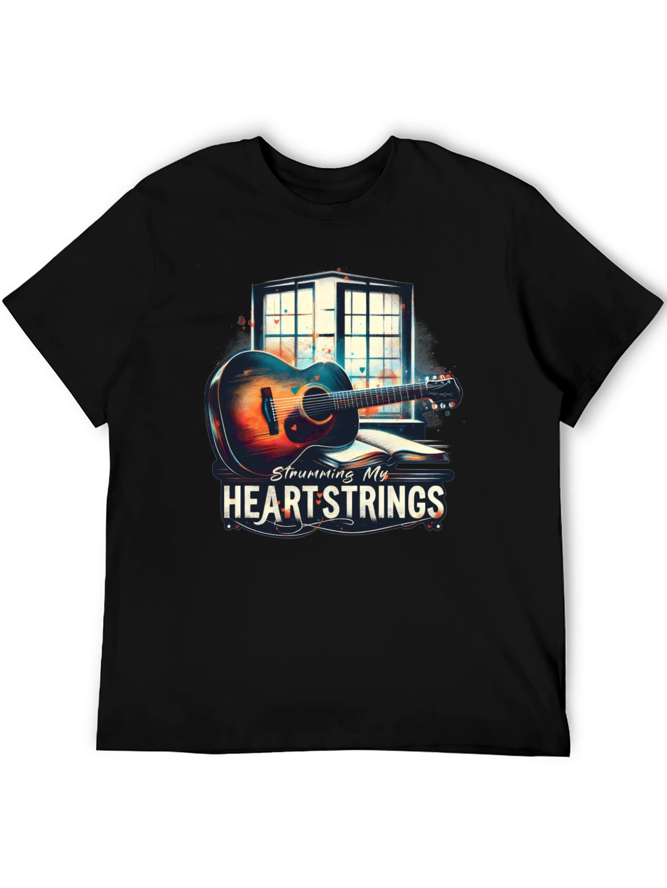 Heartstrings Guitar Graphic Tee