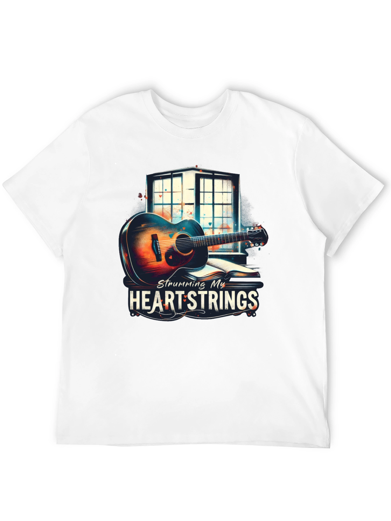Heartstrings Guitar Graphic Tee