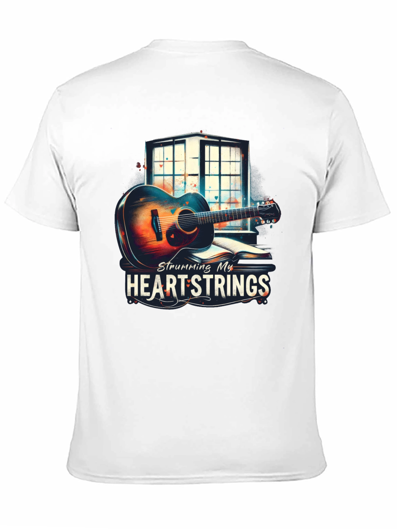 Heartstrings Guitar Graphic Tee