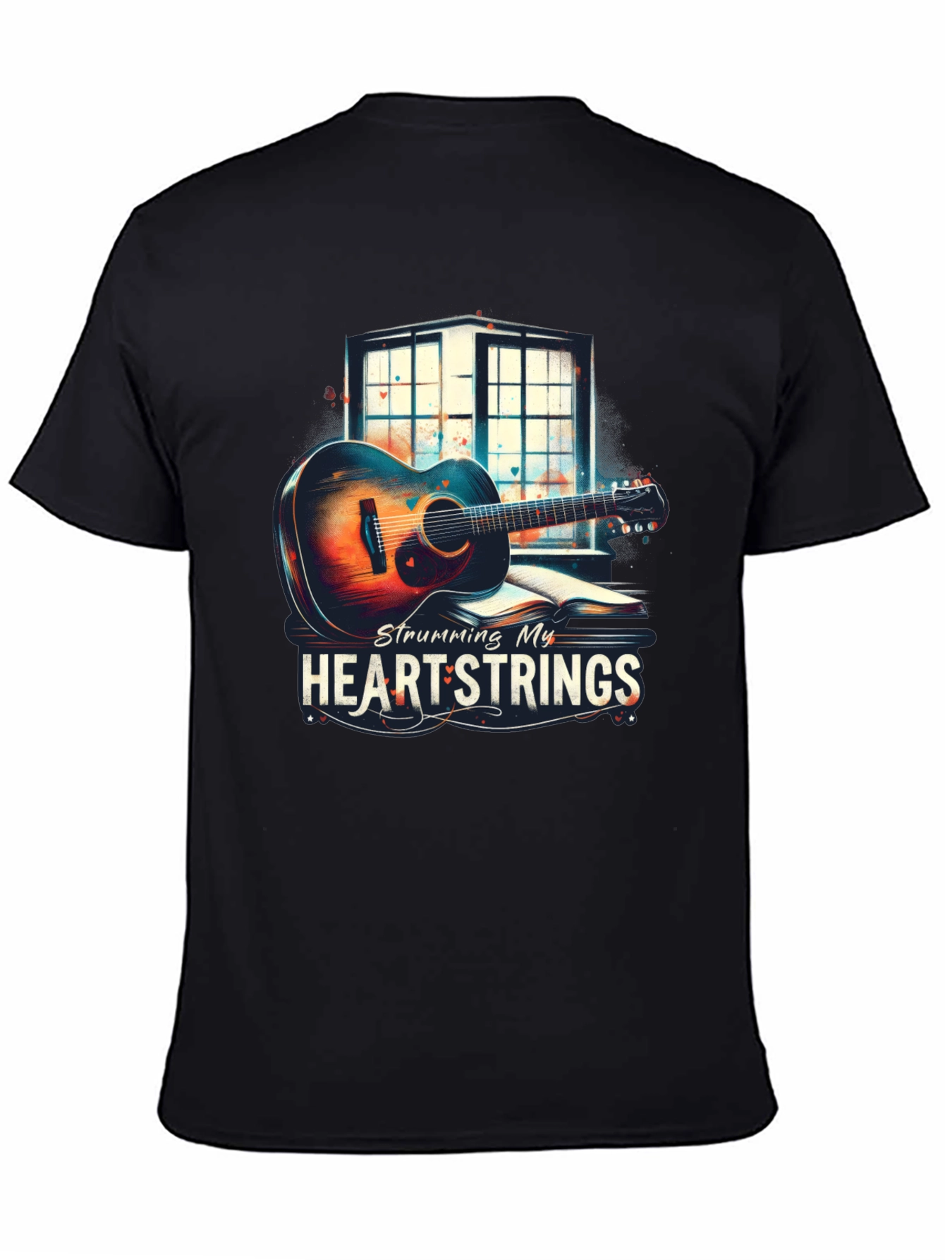 Heartstrings Guitar Graphic Tee