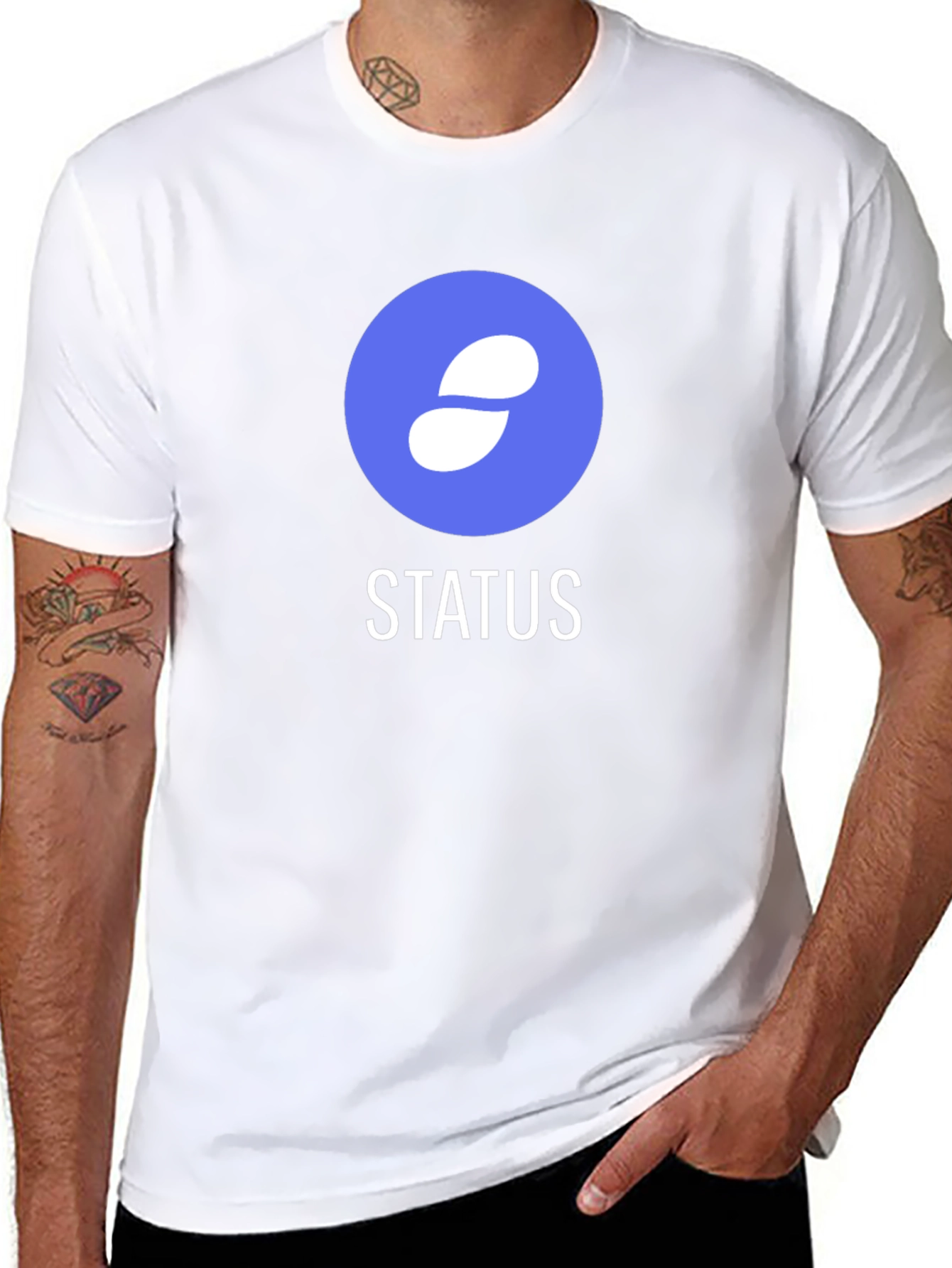 Status Crypto Black T-Shirt - Stylish & Comfortable