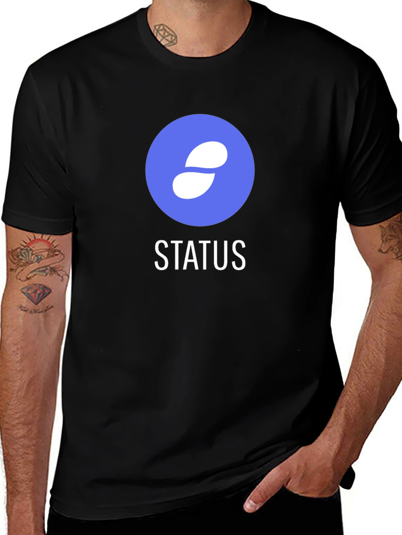 Status Crypto Black T-Shirt - Stylish & Comfortable