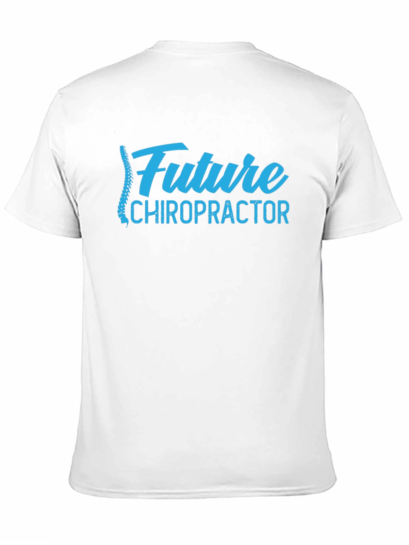 Future Chiropractor Graphic Tee - Black Cotton T-Shirt