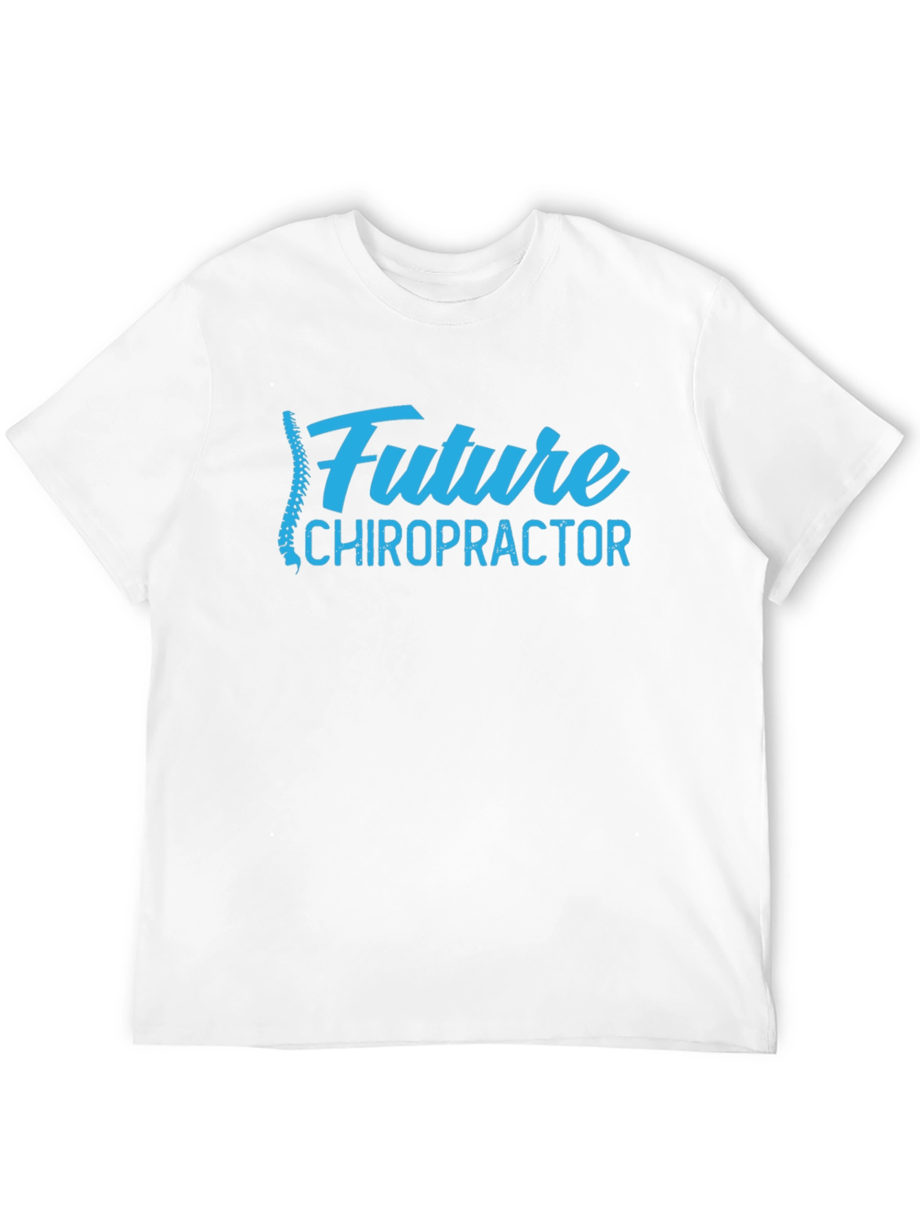 Future Chiropractor Graphic Tee - Black Cotton T-Shirt