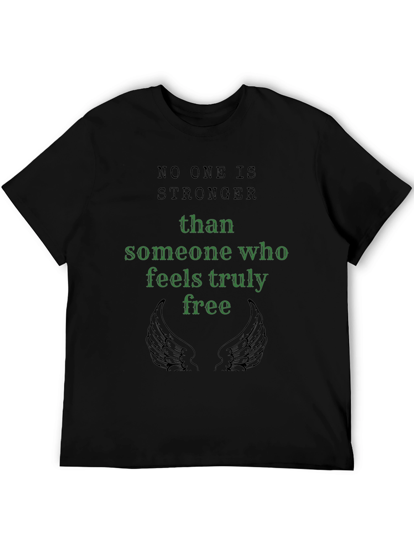Freedom Wings T-Shirt: Empowering Message Tee