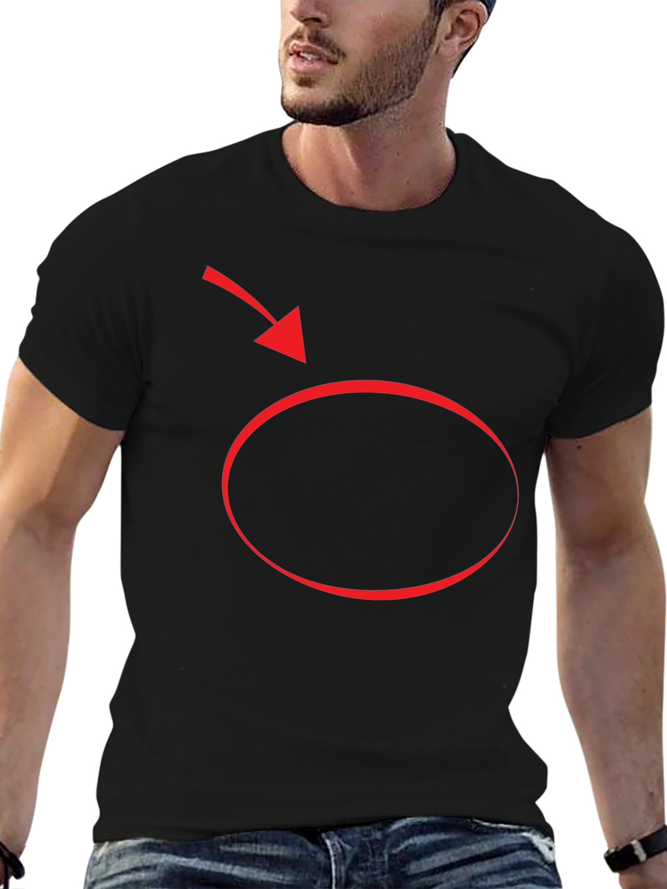Plain Black T-Shirt: Casual Comfort