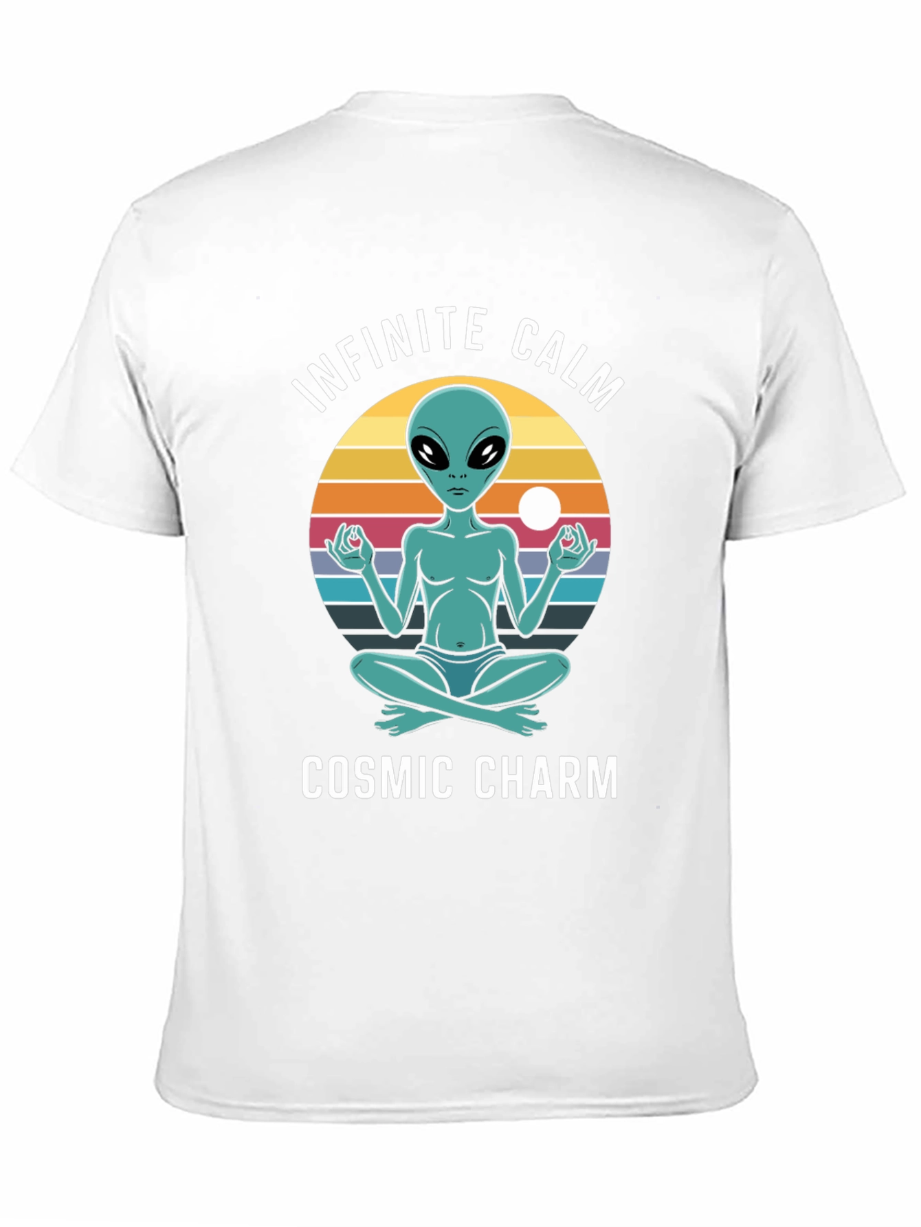 Infinite Calm Cosmic Charm Graphic T-Shirt