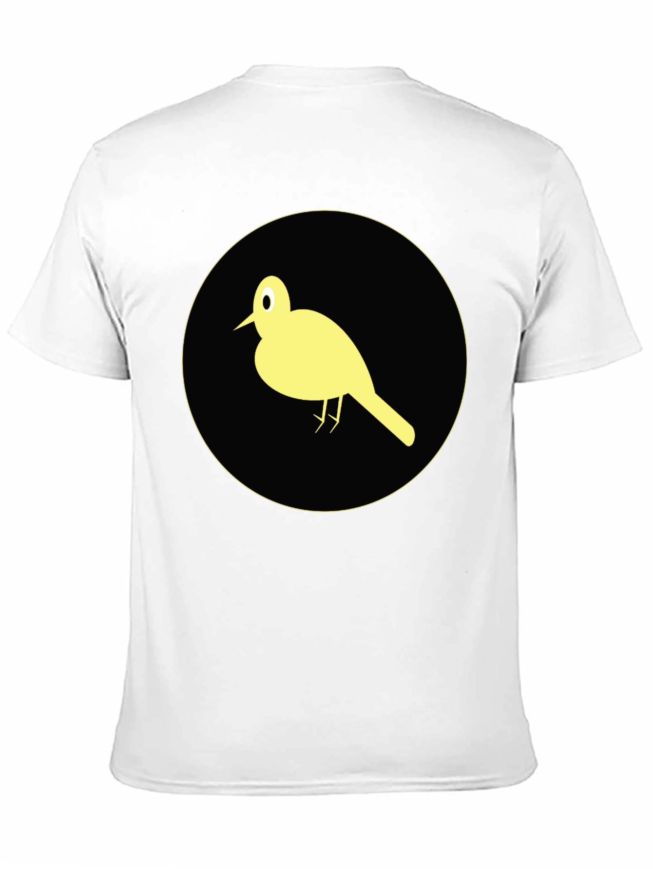 Bird Graphic Tee - Stylish Black Cotton T-Shirt