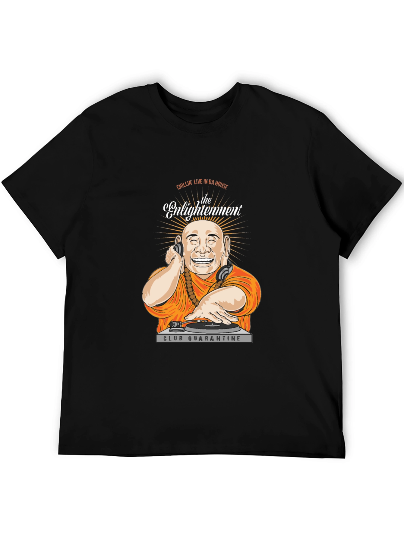 Enlightenment DJ T-Shirt - Club Quarantine