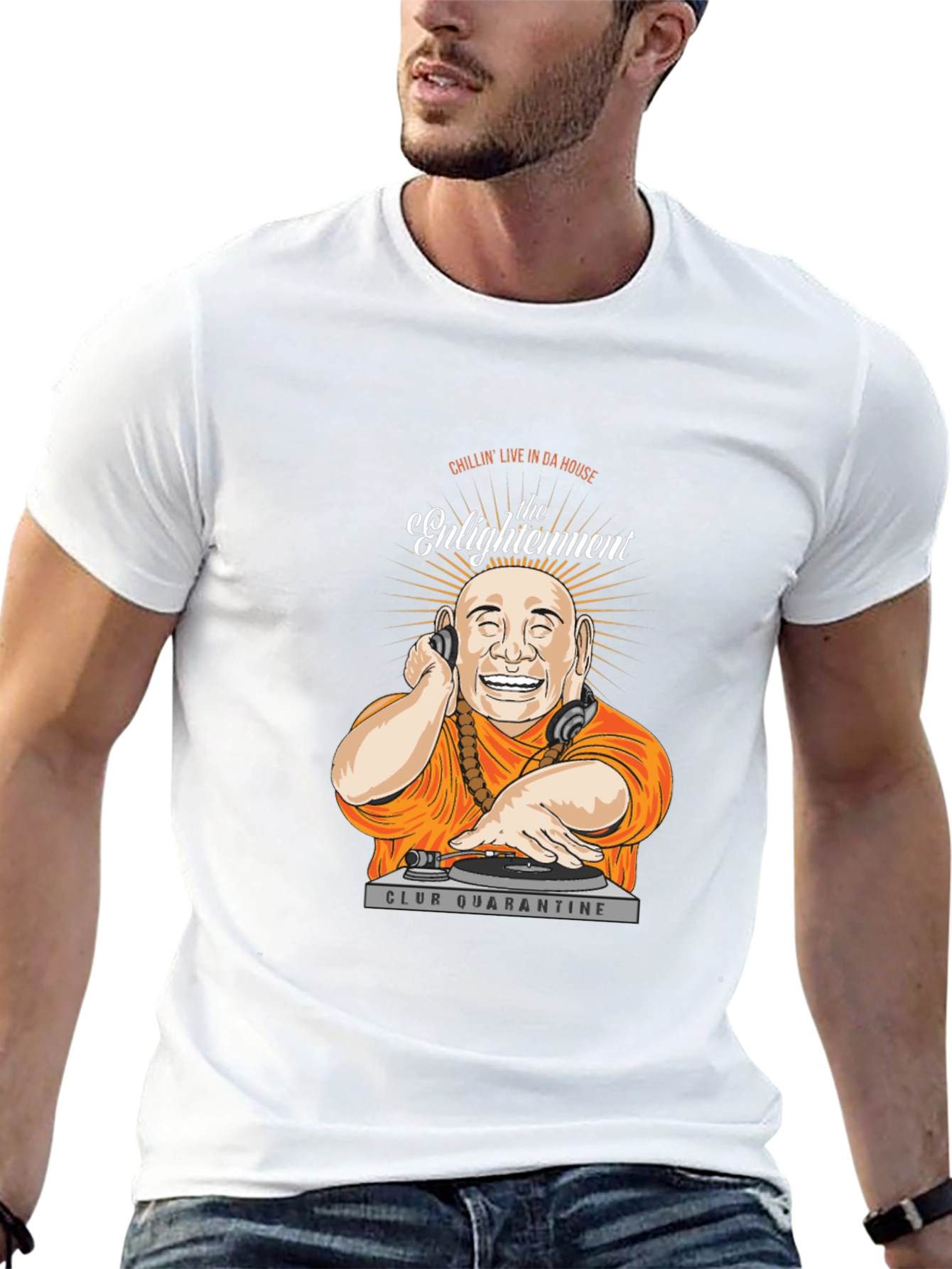 Enlightenment DJ T-Shirt - Club Quarantine