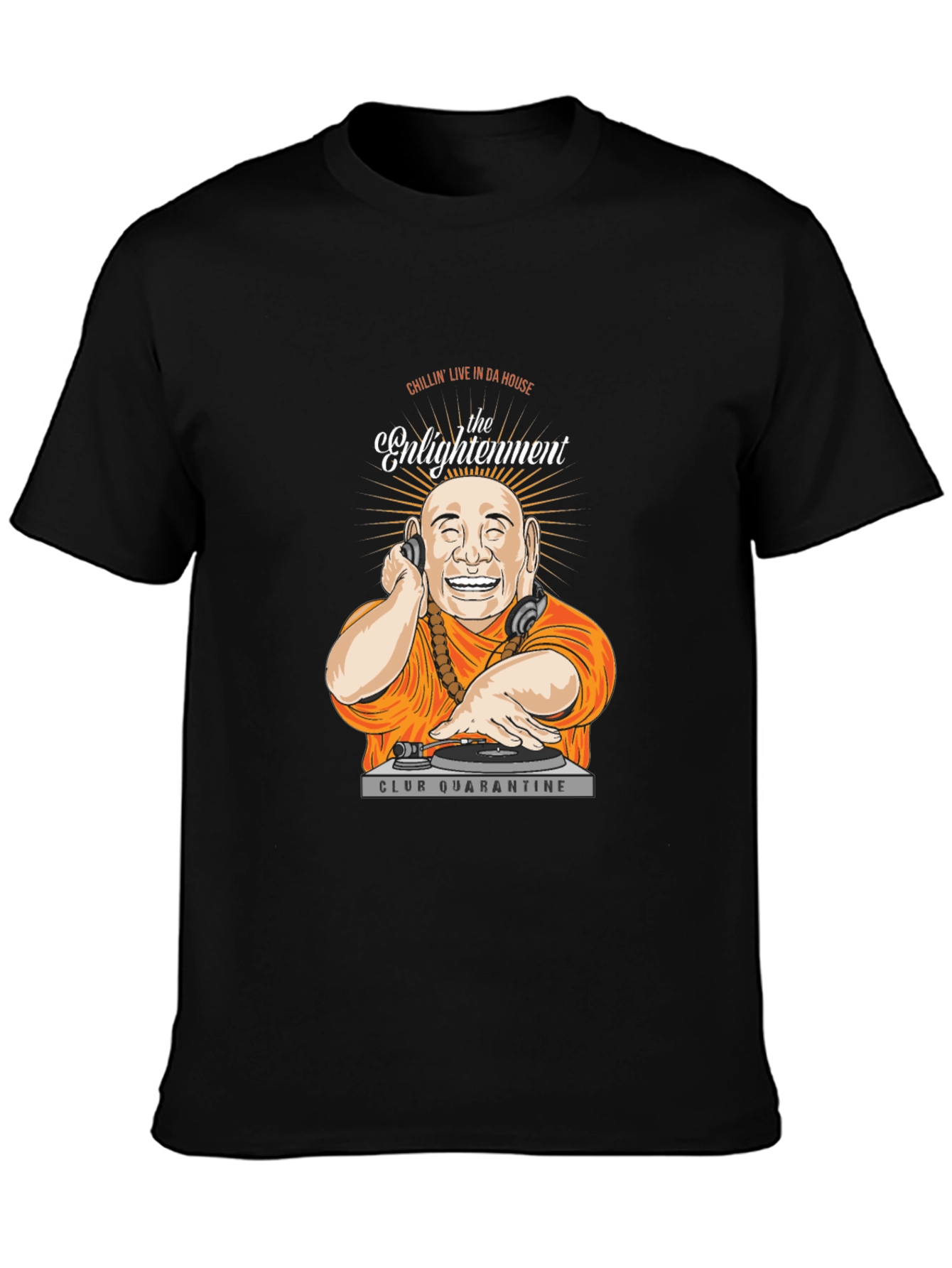 Enlightenment DJ T-Shirt - Club Quarantine
