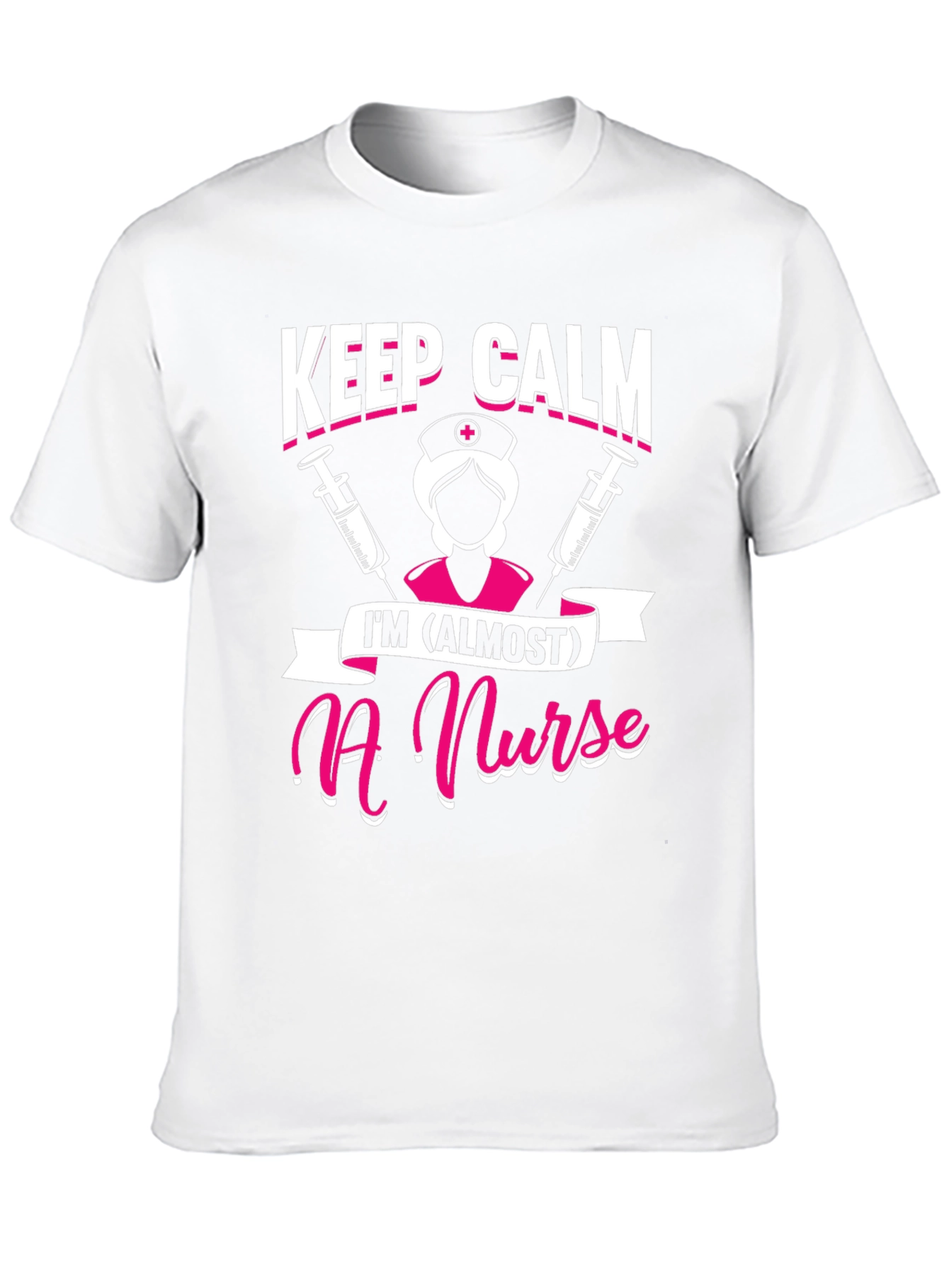 Keep Calm Im (Almost) a Nurse T-Shirt