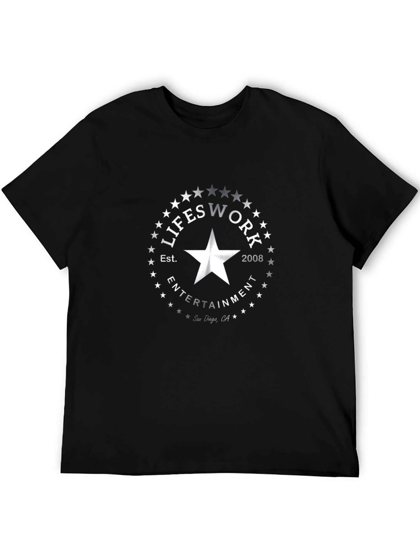 Lifes Work Entertainment Black T-Shirt
