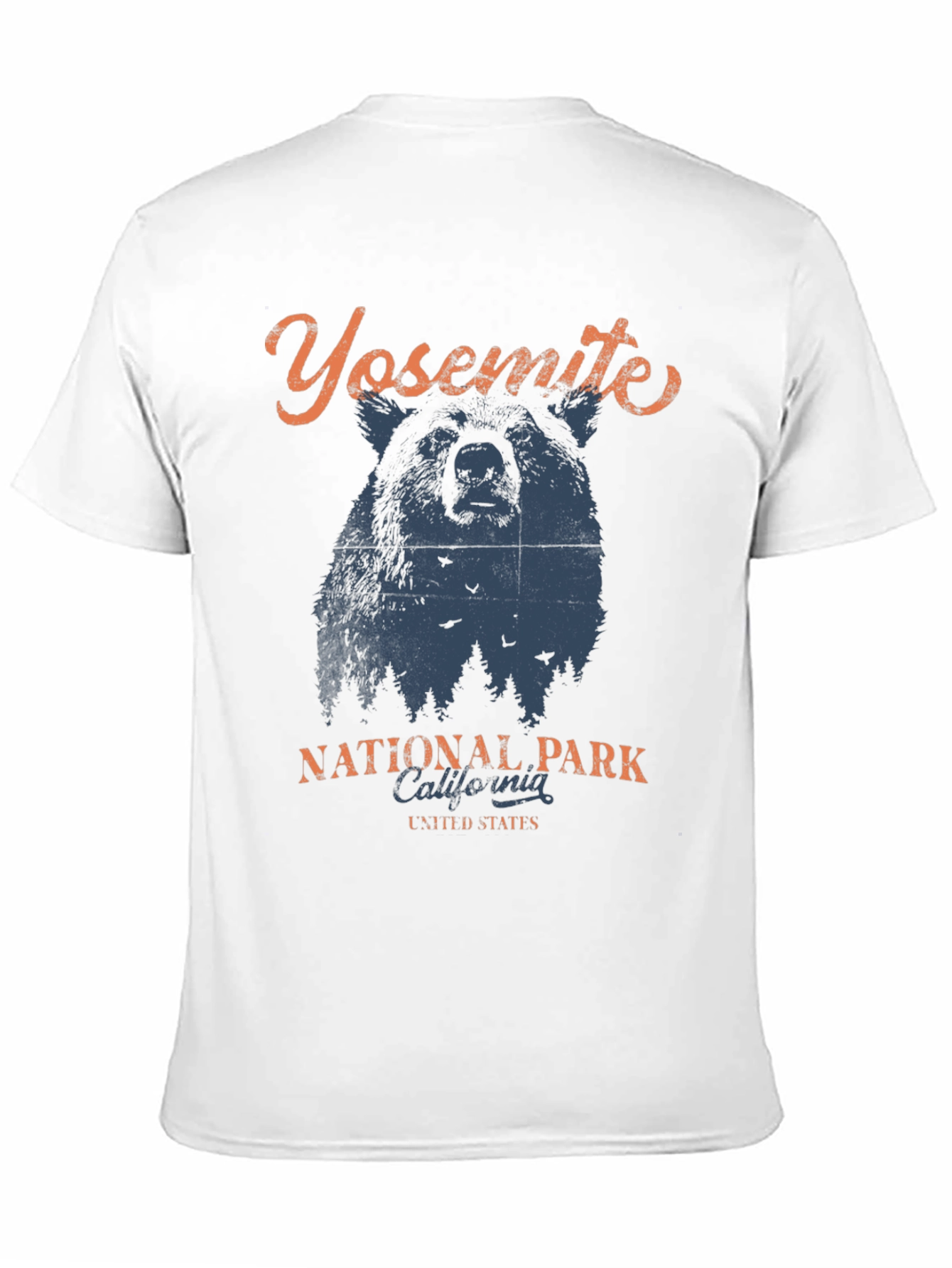 Yosemite National Park Graphic Tee - Bear Design