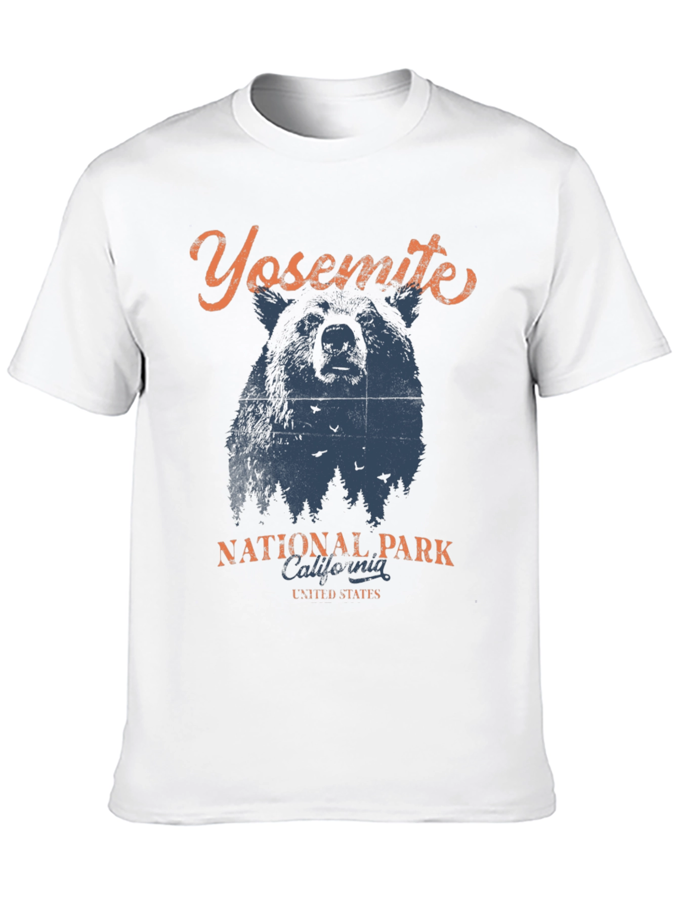 Yosemite National Park Graphic Tee - Bear Design