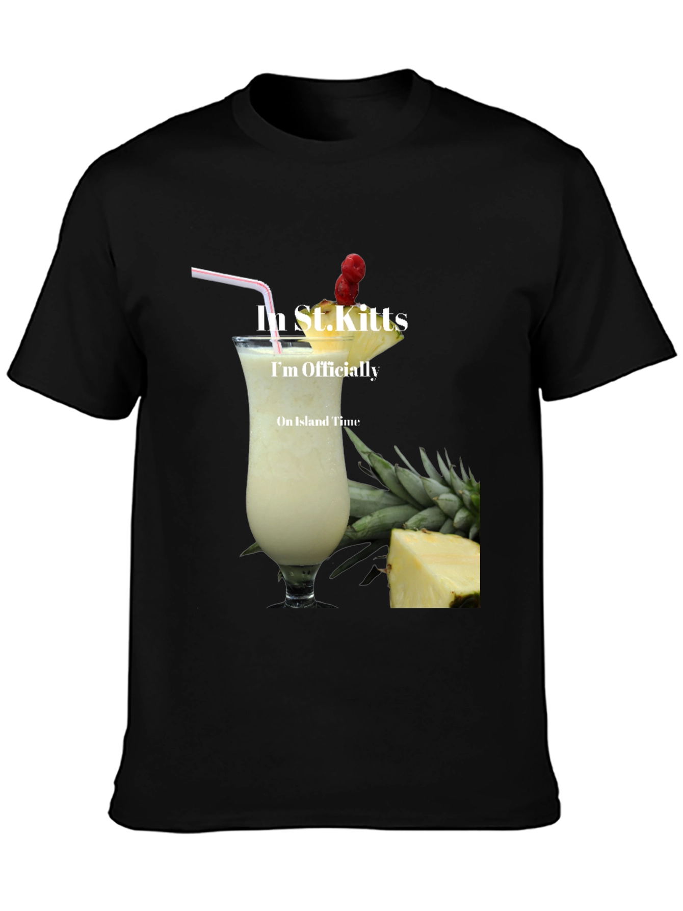 St. Kitts Island Time Graphic Tee