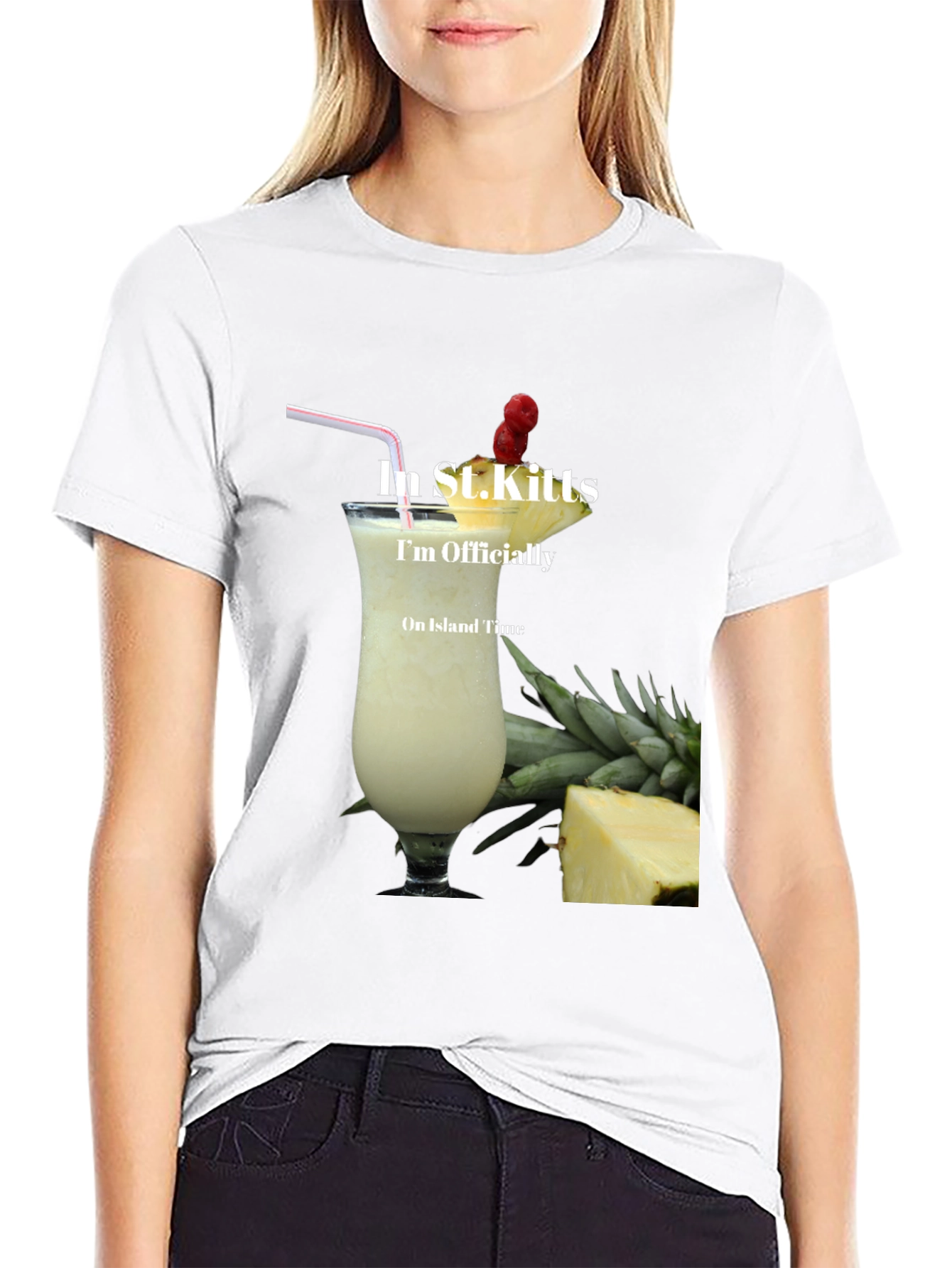 St. Kitts Island Time Graphic Tee