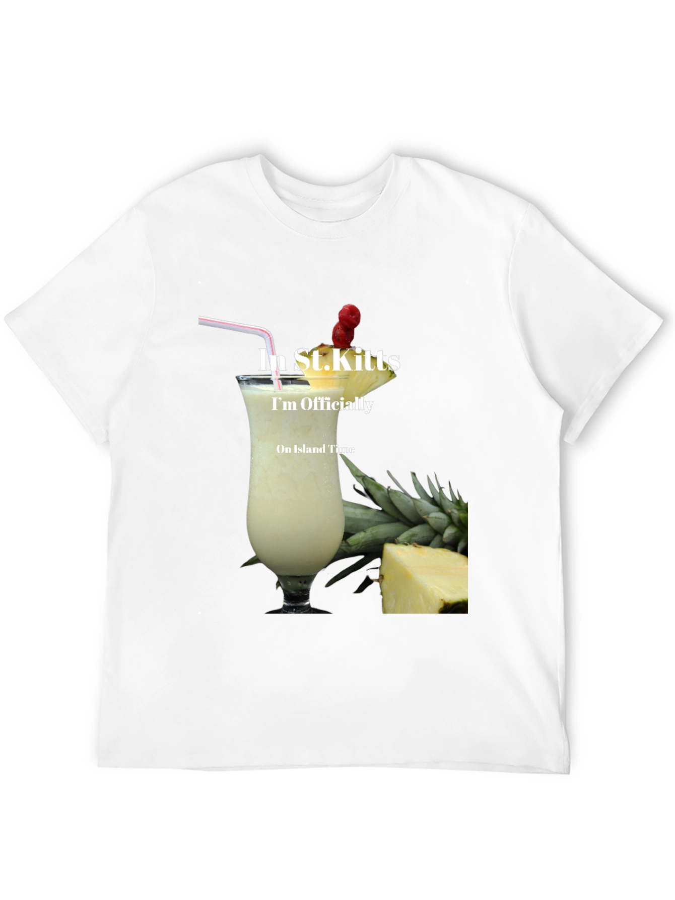 St. Kitts Island Time Graphic Tee