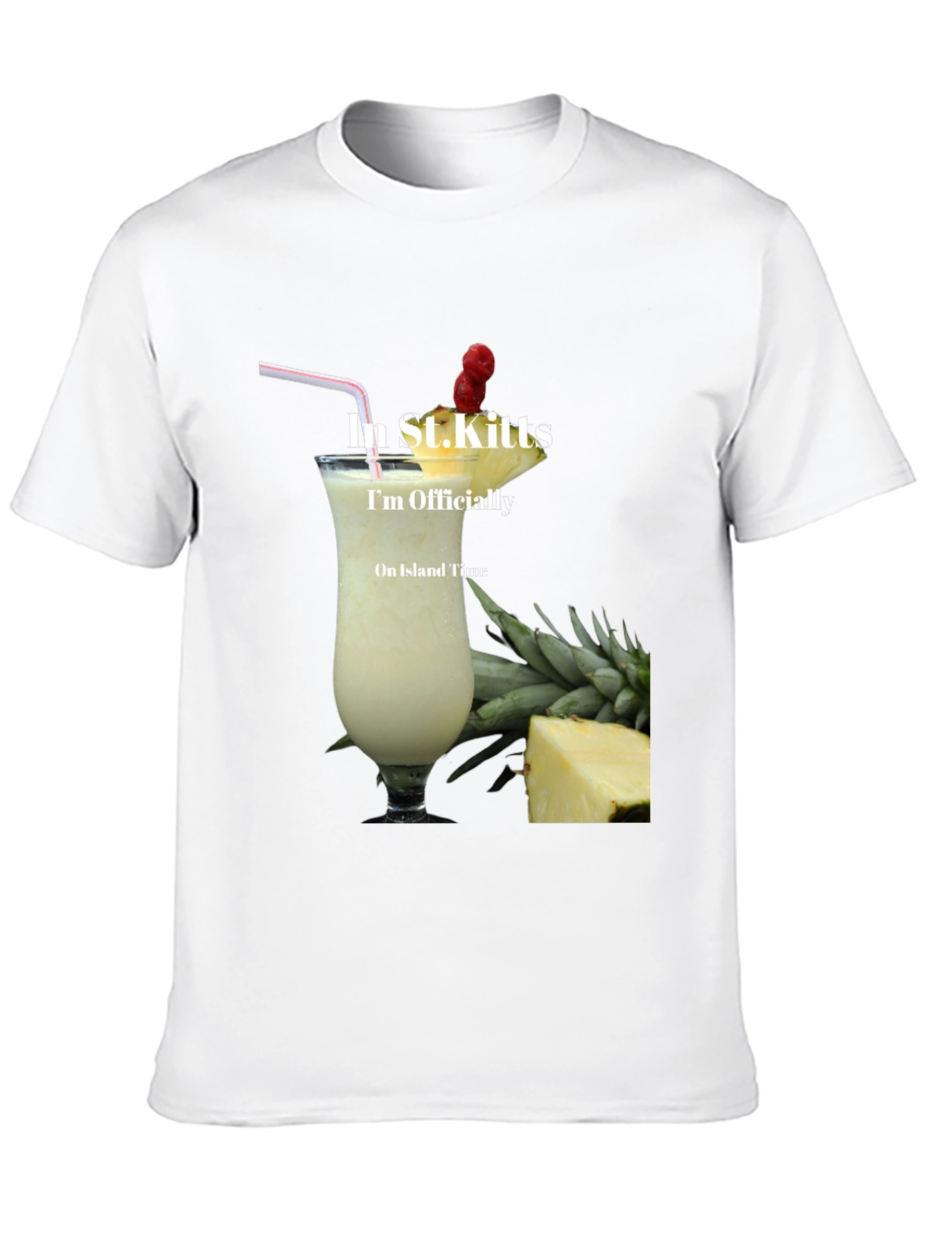 St. Kitts Island Time Graphic Tee