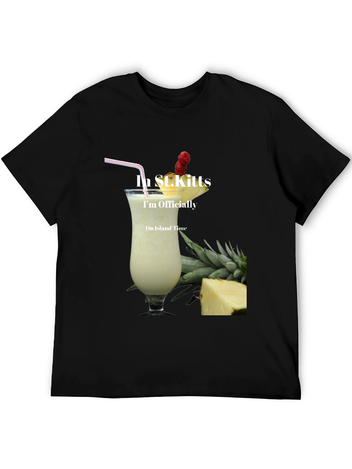 St. Kitts Island Time Graphic Tee