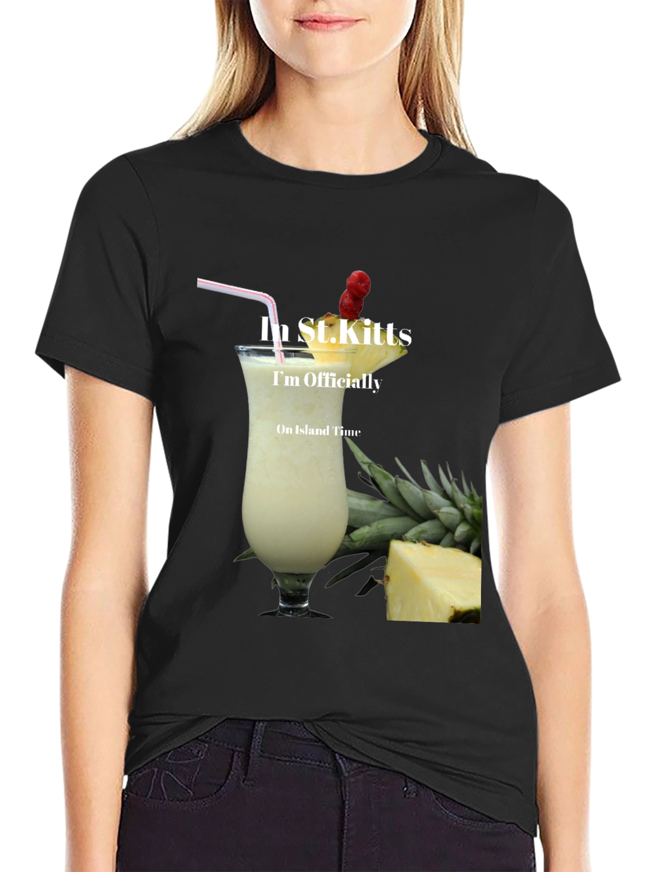 St. Kitts Island Time Graphic Tee