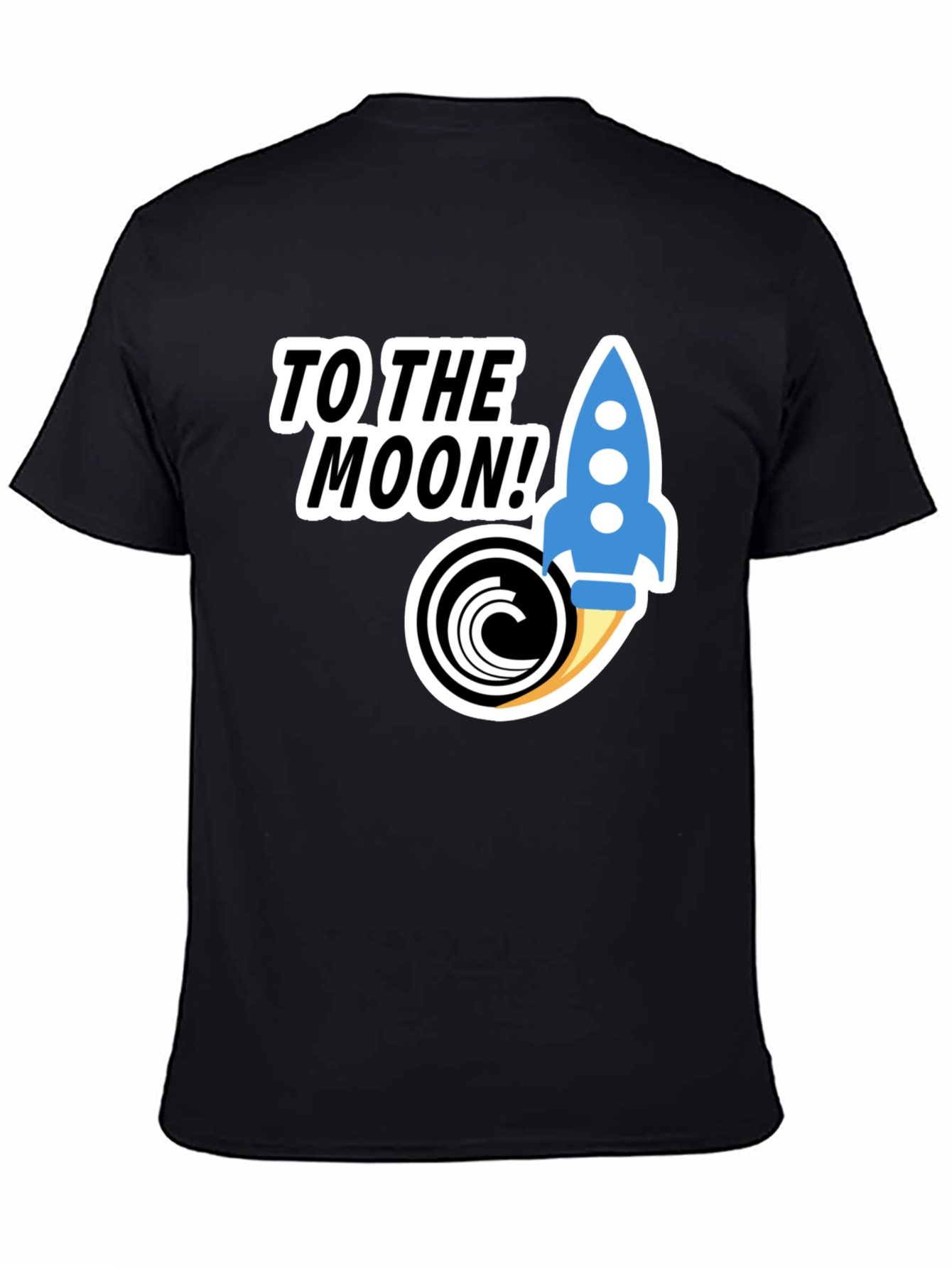To The Moon Crypto Rocket T-Shirt