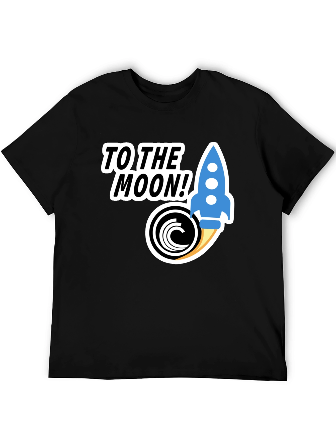To The Moon Crypto Rocket T-Shirt