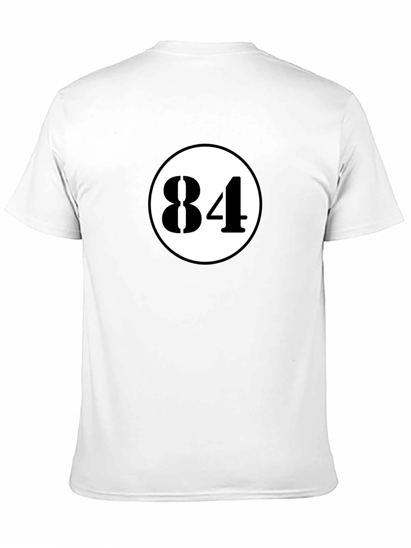 Retro 84 Graphic Tee - Classic Black T-Shirt