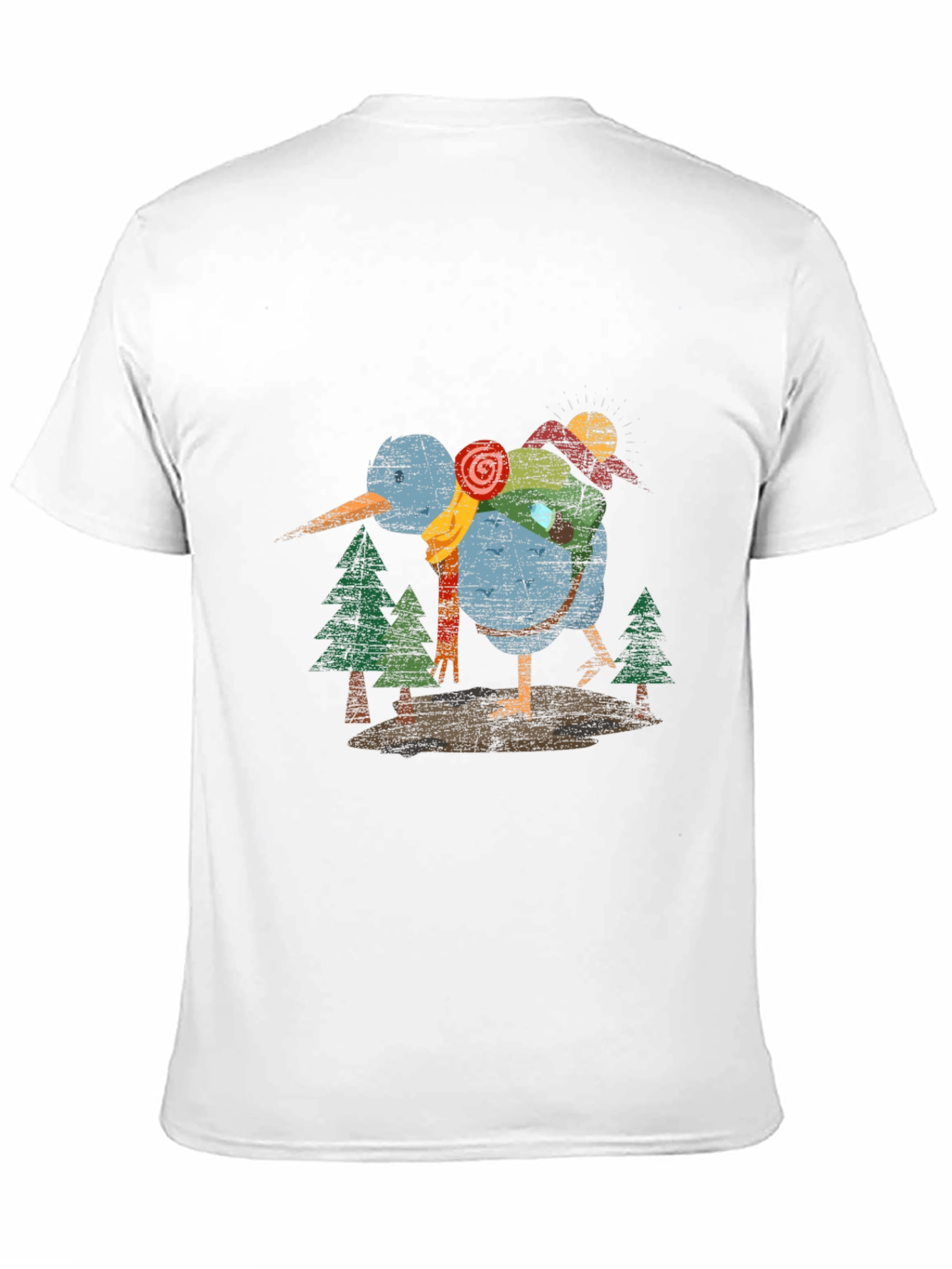 Kiwi Bird Graphic Tee - Nature Lover T-Shirt