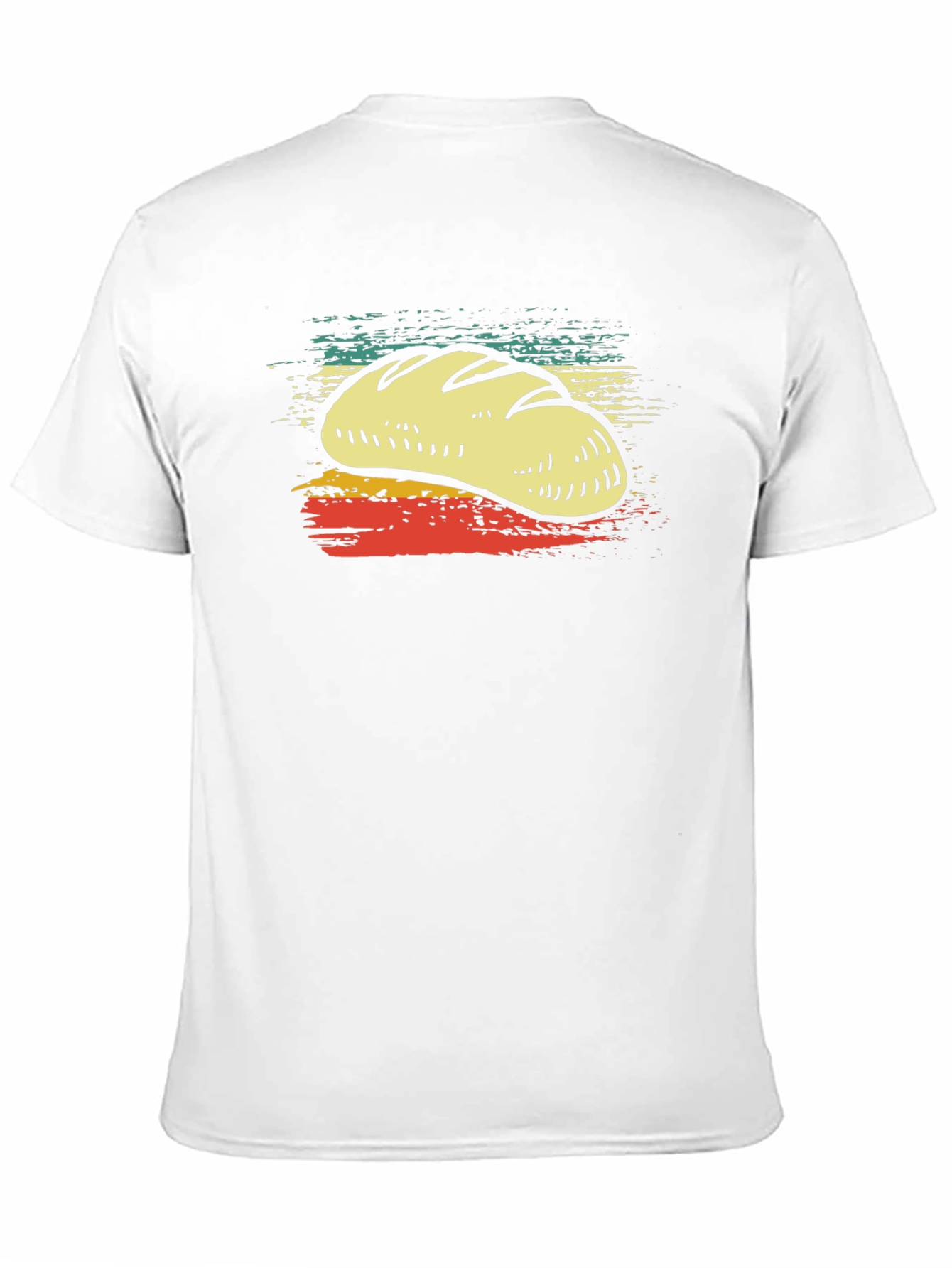 Retro Bread Lover T-Shirt - Black Tee