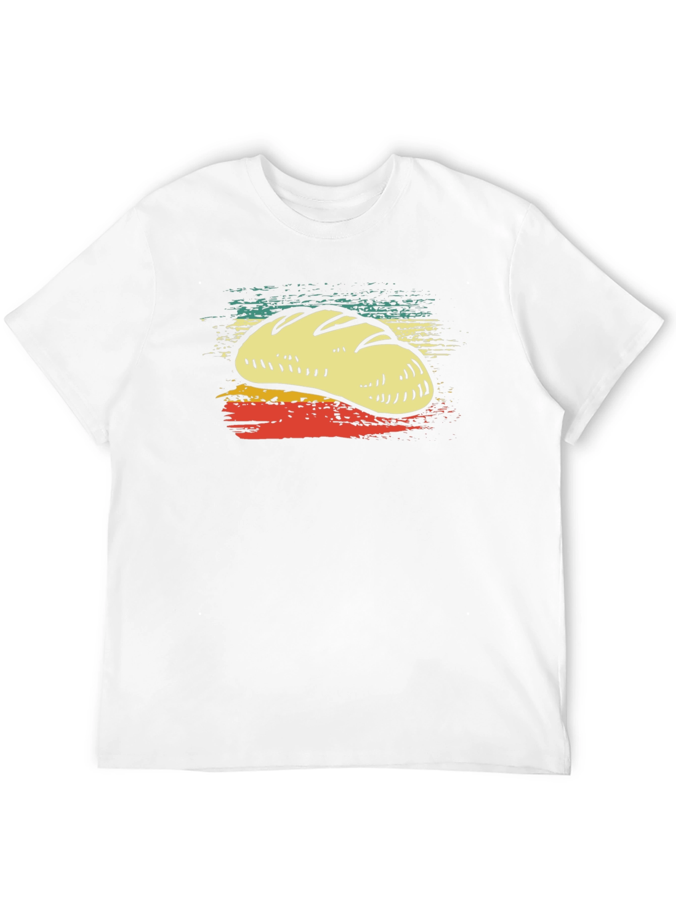 Retro Bread Lover T-Shirt - Black Tee
