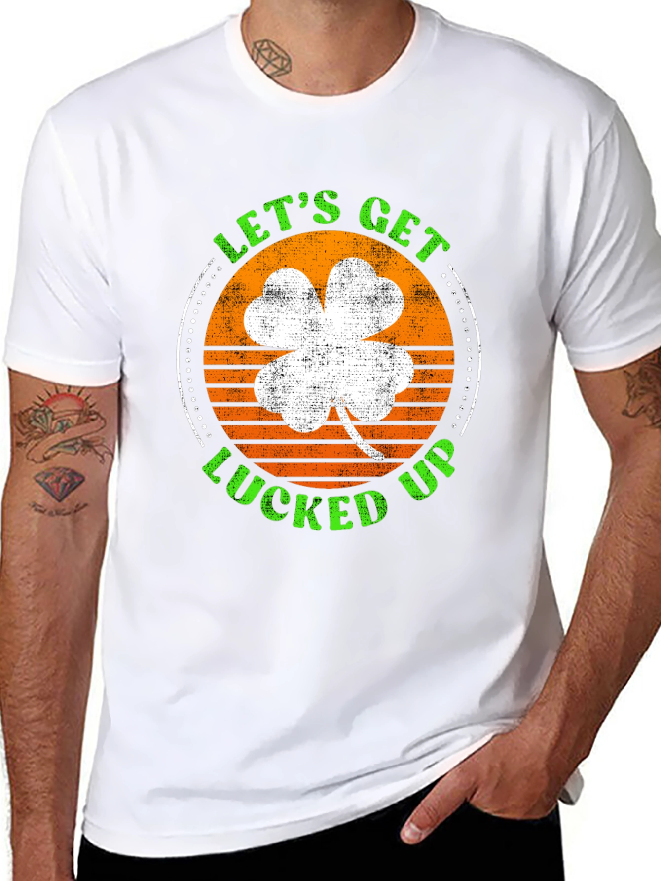 Lets Get Lucked Up St. Patricks Day T-Shirt