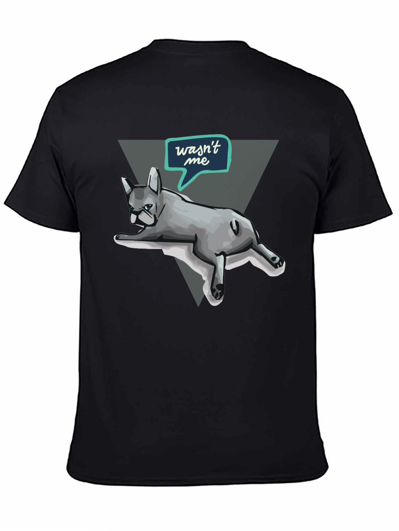 Funny Dog Graphic T-Shirt - Wasnt Me