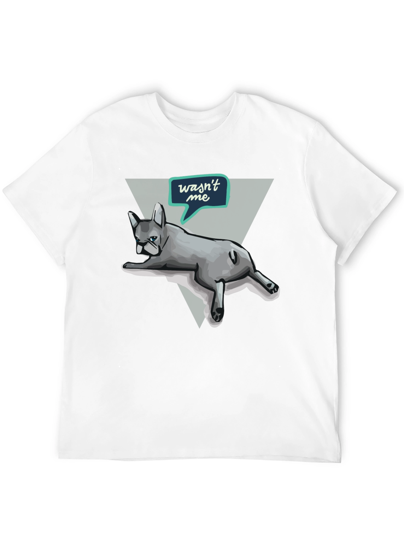 Funny Dog Graphic T-Shirt - Wasnt Me